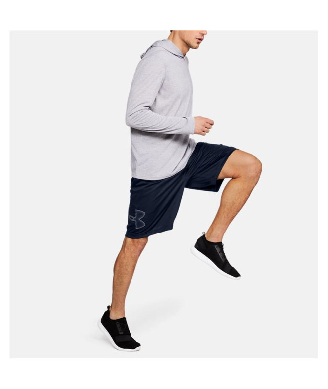 Calça Under Armour Tech Graphic Short Azul Marinho