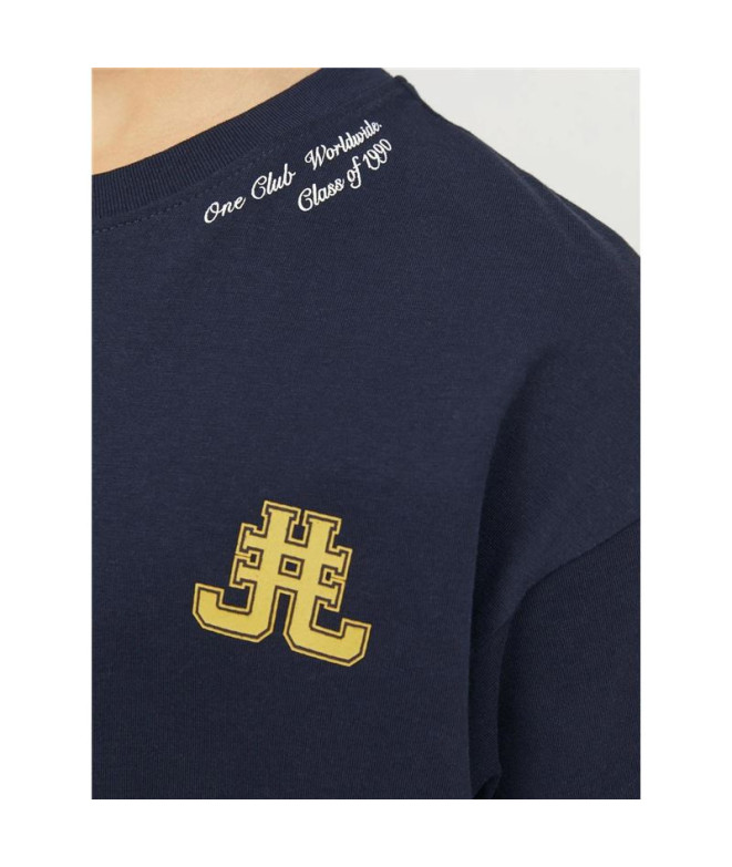 Camiseta Jack & Jones Jorcole Back Print Tee Ss...