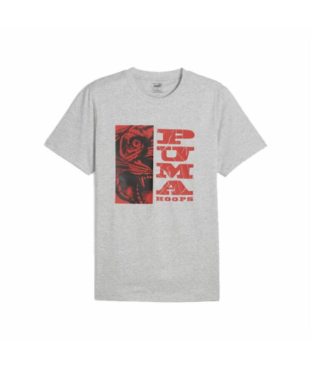 T-shirt Basket-ball Homme de Puma The Hooper 3 Grey
