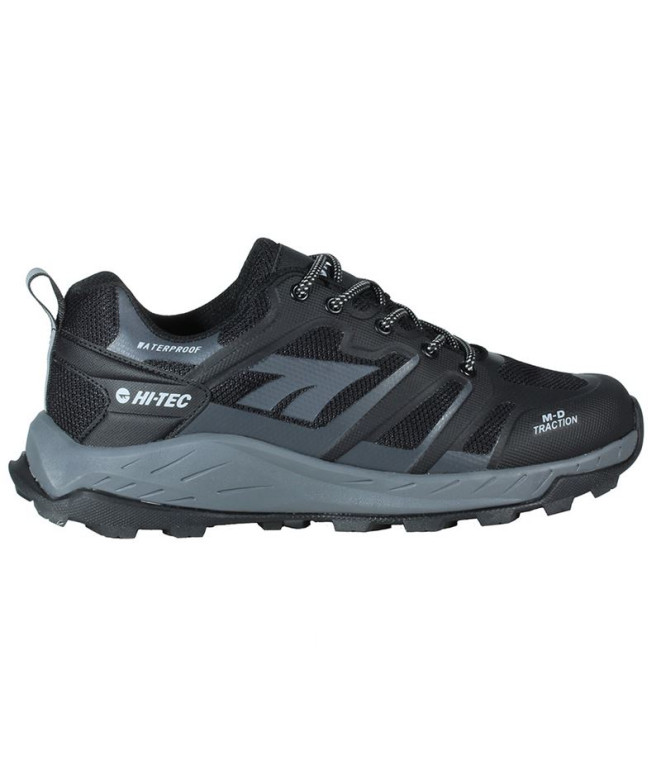 Chaussures par Montagne Hi-Tec Toubkal Low Waterproof Noir Homme