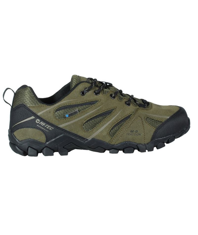 Chaussures de Montagne Hi-Tec Walker Waterproof Green Homme