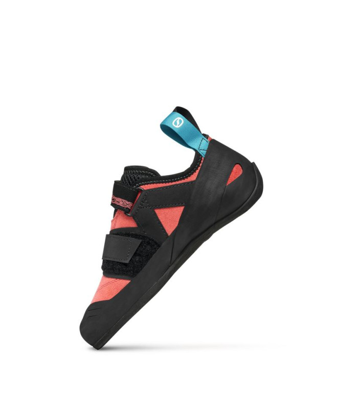 Pie de gato Scarpa Origin Coral/Negro Mujer