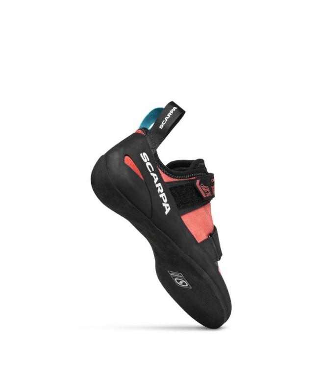 Pie de gato Scarpa Origin Coral/Negro Mujer