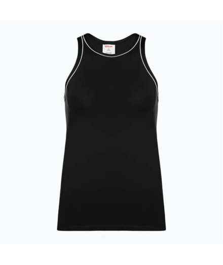 T-shirt Pádel Wilson de Team Tank Noir Femme