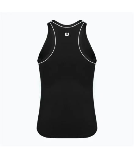T-shirt Pádel Wilson de Team Tank Noir Femme 2