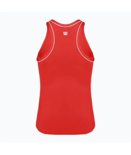 T-shirt Pádel Wilson de Team Tank Red Femme 2