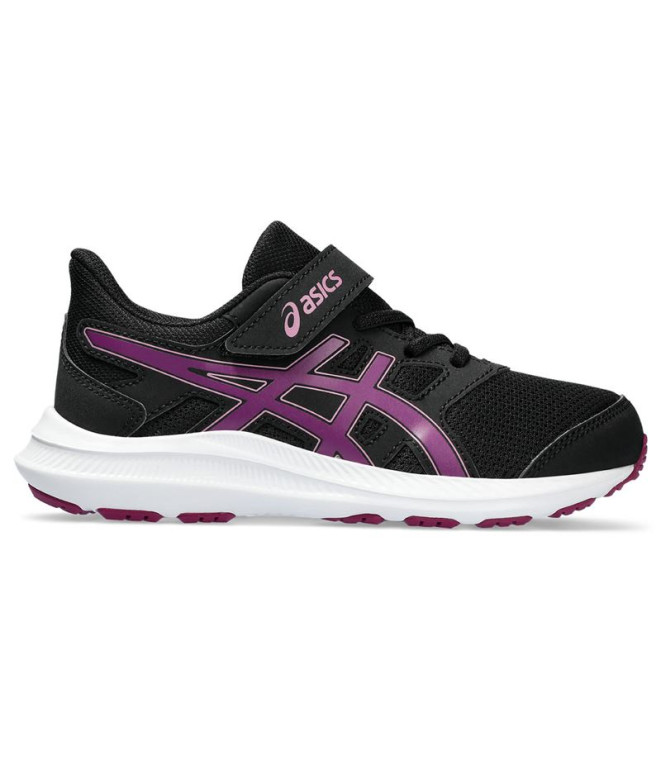 Sapatilhas de Running ASICS Jolt 4 Ps Infantil Preto/Púrpura