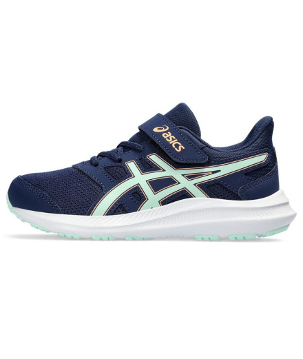 Chaussures par Running ASICS Jolt 4 Ps Enfant Bleu/ Menthe 2