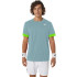 T-shirt de Tennis ASICS Court Ss Top Homme Aqua/Lime