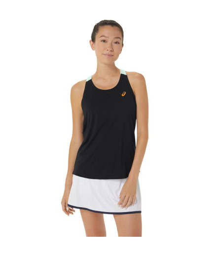 T-shirt à bretelles ASICS Court Femme Noir T-shirt à bretelles ASICS Court Femme Noir