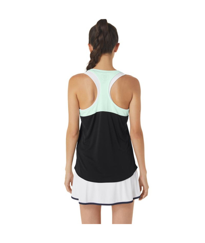 Camiseta Tirantes ASICS Court Mulher Preto