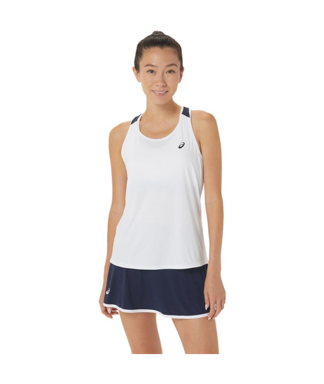 Camiseta de Tenis ASICS Court Mujer Blanco