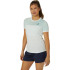 T-shirt de Tennis ASICS Court Ss Haut Femme Menthe Blanc