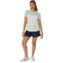 T-shirt de Tennis ASICS Court Ss Haut Femme Menthe Blanc