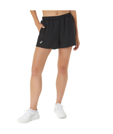 ASICS Women's 4? Court Short Volleyball Shorts (Royal, XXL) 