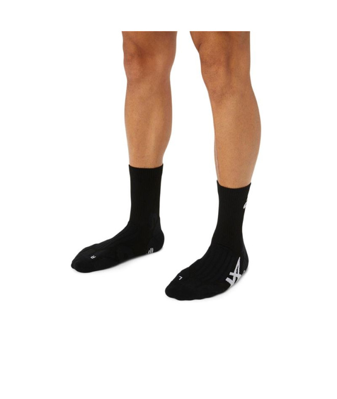 Calcetines de Tenis ASICS Court+ Tennis Crew Negro
