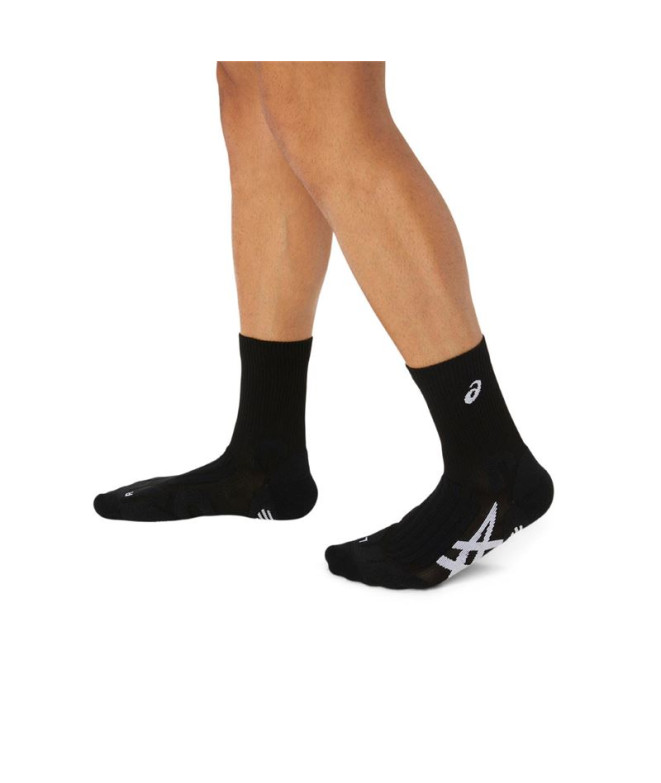 Calcetines de Tenis ASICS Court+ Tennis Crew Negro