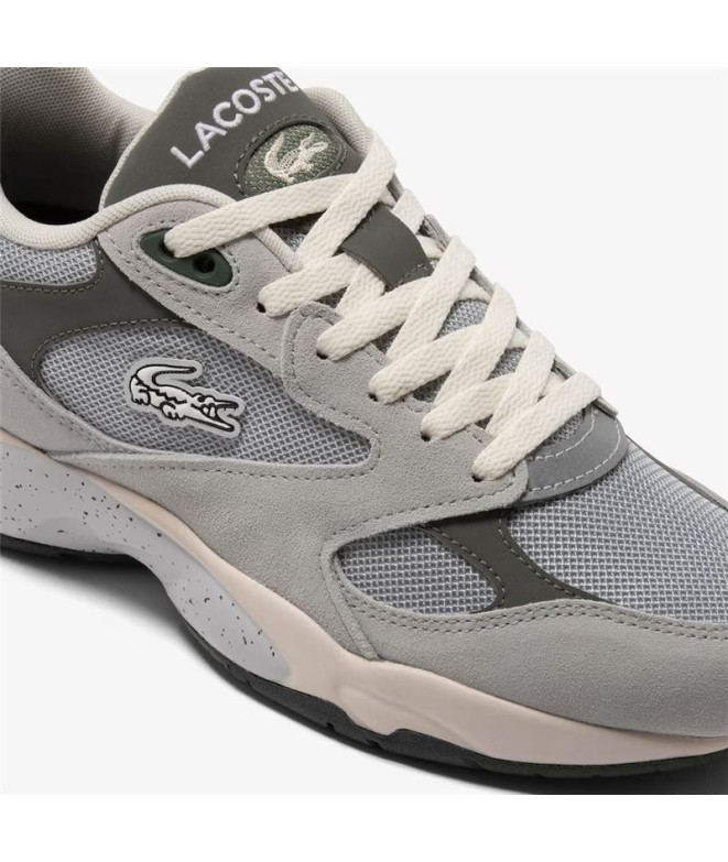 Zapatillas Lacoste Athleisure Hombre Gris