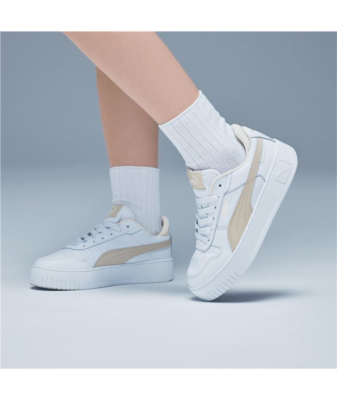 Sapatilhas Puma Carina Street Branco Mulher