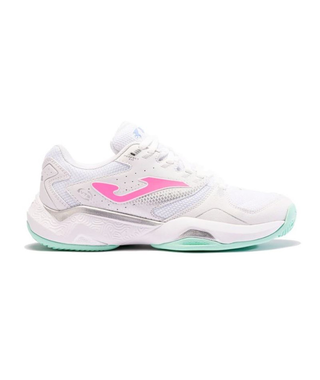 Chaussures de pádel Joma Master 1000 Lady 2432 Blanc Rose Fille