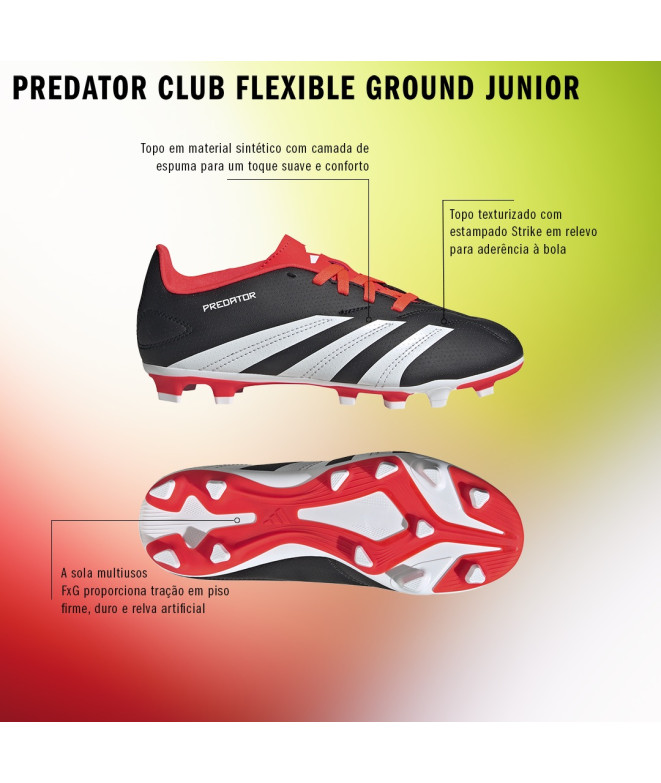 Futebol adidas Predator Club Fxg Botas Infantil...