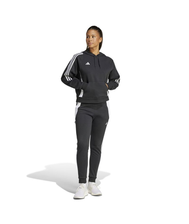 Sudadera de Fútbol adidas Tiro24 Mujer Negro
