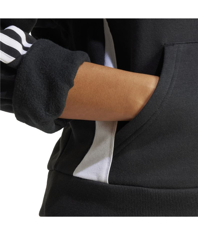 Moletom de Futebol adidas Tiro24 Mulher Preto