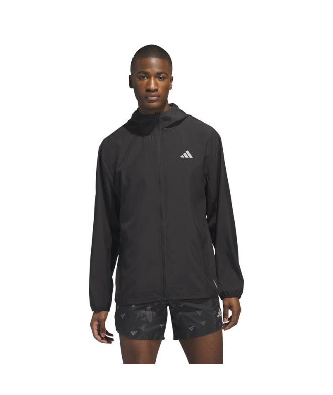 Casaco de Running adidas Run It Homem Preto
