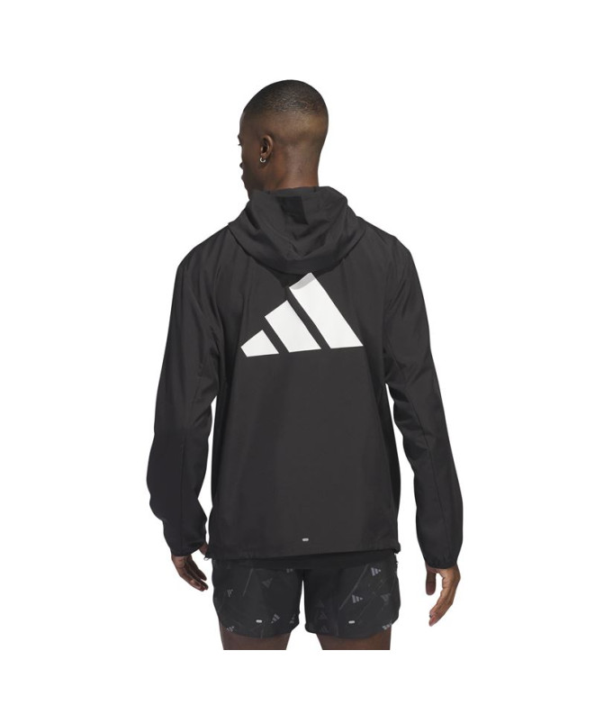 Veste de Running adidas Run It Homme Noir