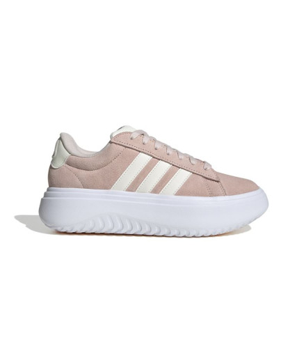 Sapatilhas adidas Grand Court Platform Camurça Mulher Rosa