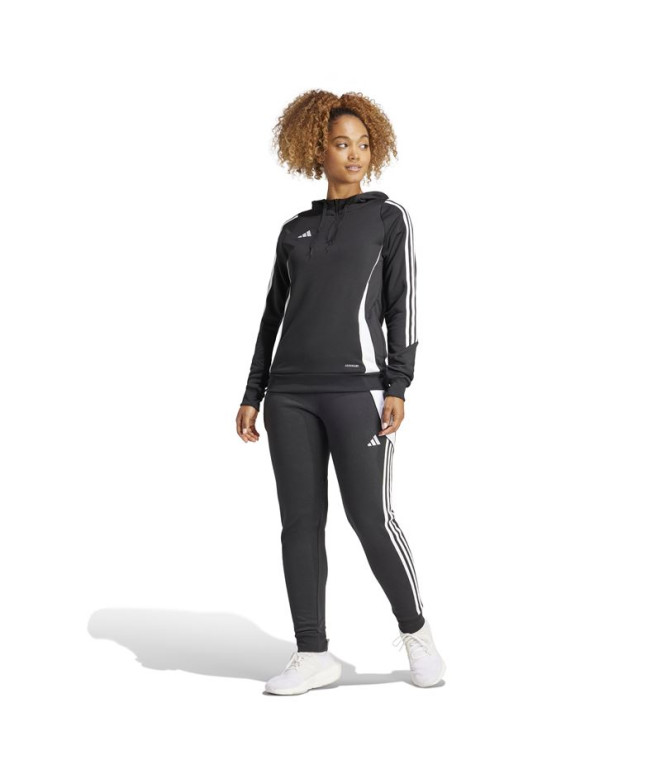 Pantalons de Football adidas Tiro24 Femme Noir