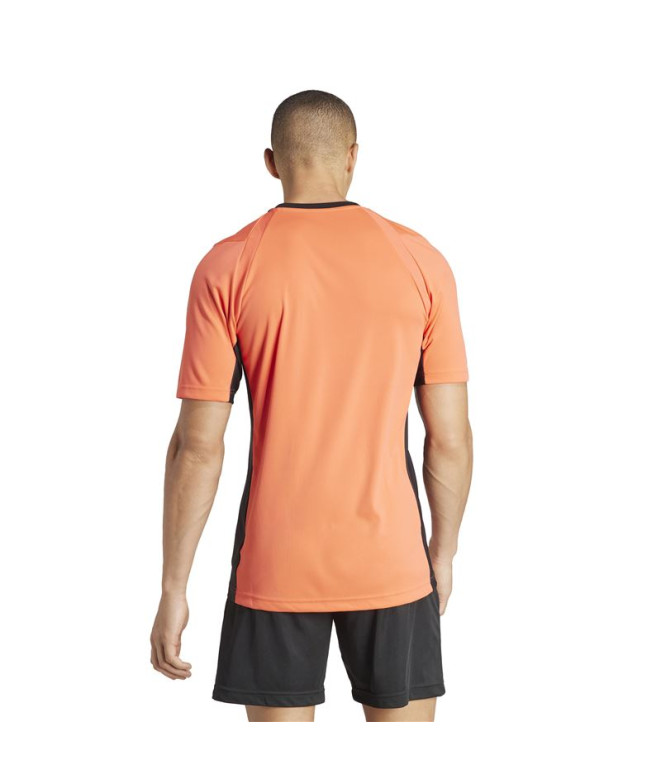 Camiseta de Futebol adidas Ref 24 Homem Coral