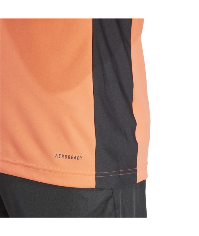 Camiseta de Futebol adidas Ref 24 Homem Coral