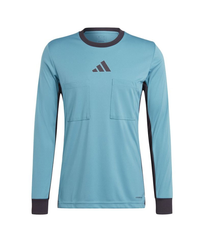 Camiseta de Futebol adidas Ref 24 Homem Azul