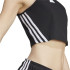 Camiseta adidas Future Icons 3-Stripes Mulher Preto