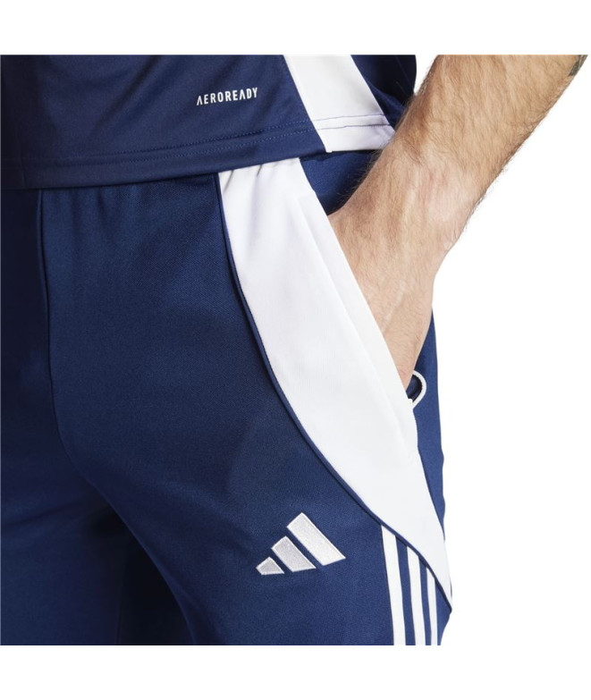 Pantalones de Fútbol adidas Tiro24 Hombre Azul