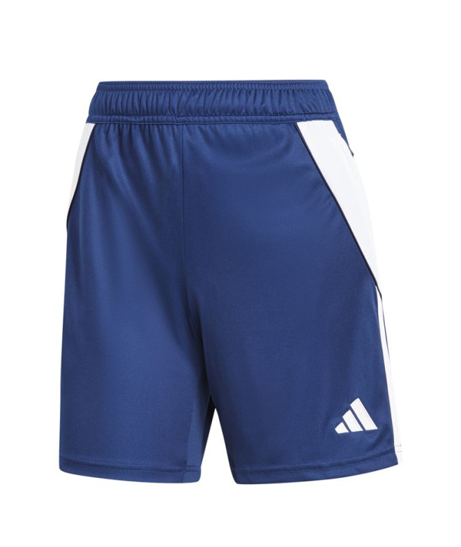 Calça de Futebol adidas Tiro24 Mulher Azul