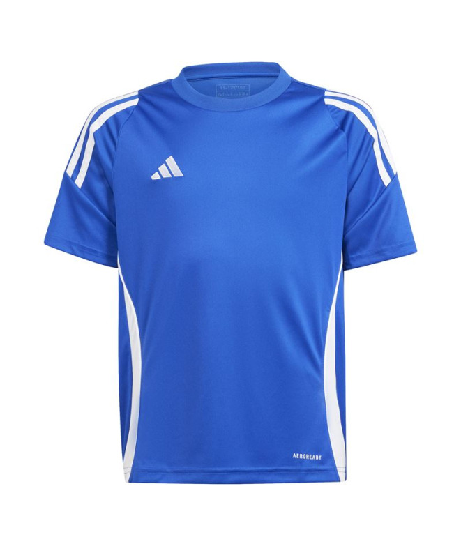 Camiseta de Fútbol adidas Tiro24 Infantil Azul