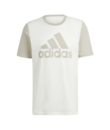 T-shirt adidas Big Logo Single Homme Beige