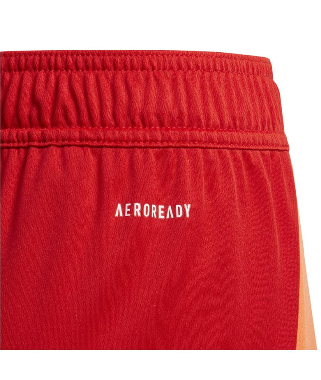 Pantalones de Fútbol adidas Tiro24 Infantil Rojo