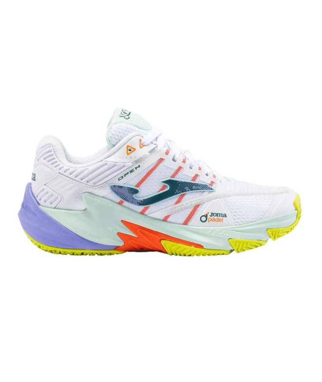 Chaussures de pádel Joma Open Lady 2402 White