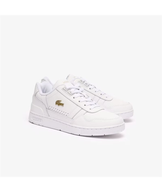 Chaussures Lacoste Court Femme Blanc