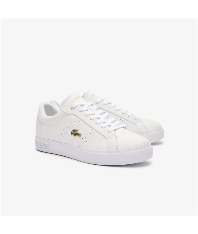 Zapatillas Lacoste Vulcanized Mujer Blanco