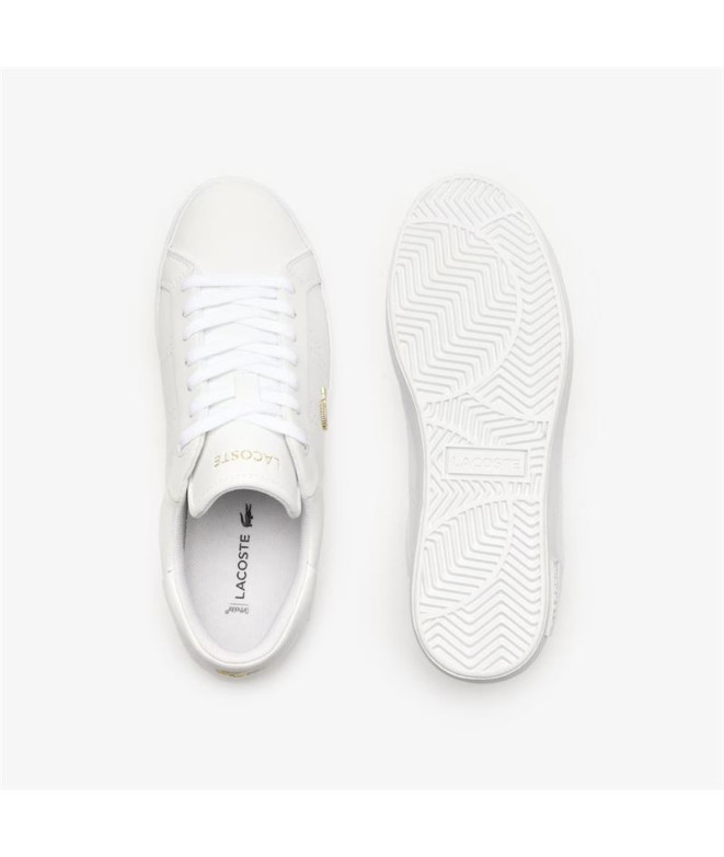 Zapatillas Lacoste Vulcanized Mujer Blanco