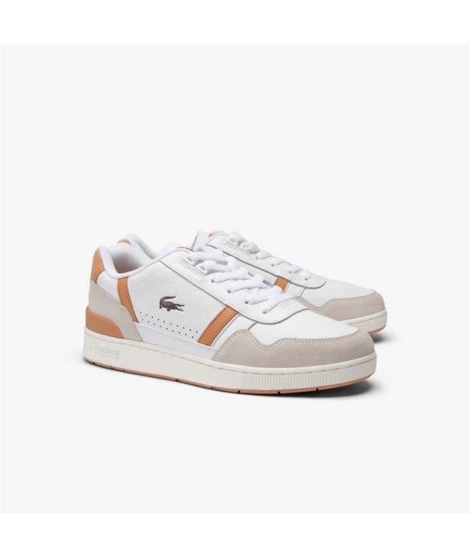 Zapatillas Lacoste Court Hombre blanco