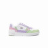 Chaussures Lacoste Court Enfant Vert Lilas