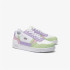 Sapatilhas Lacoste Court Infantil Verde Lilás