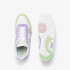 Chaussures Lacoste Court Enfant Vert Lilas