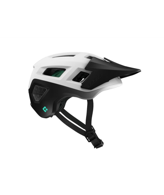 Capacete ciclismo Lazer de Coyote KinetiCore Branco/Preto