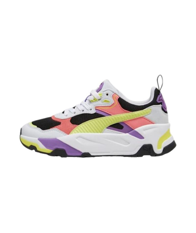 Zapatillas Puma Trinity Infantil Negro-Amarillo